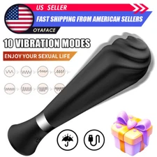 Women Mini Powerful Bullet Shape 10 Speeds Vibrating Neck-Body Massage Personal