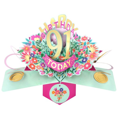 Happy 'Any Age' Birthday '10 To 109' Today Pop-Up Greeting Card Pop Up Cards Her - Picture 94 of 102
