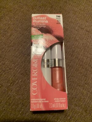 COVERGIRL OUTLAST ILLUMINA ALL-DAY LIP COLOR #700 STARLIT PINK New In Box Duo