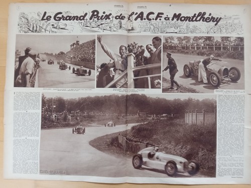 MATCH 1935 – 1935 FRENCH GRAND PRIX – RUDOLF CARACCIOLA - Picture 2 of 2