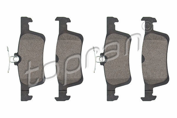 Plaquettes de frein arrière Peugeot 308 II contre les sifflements référence 1610814180