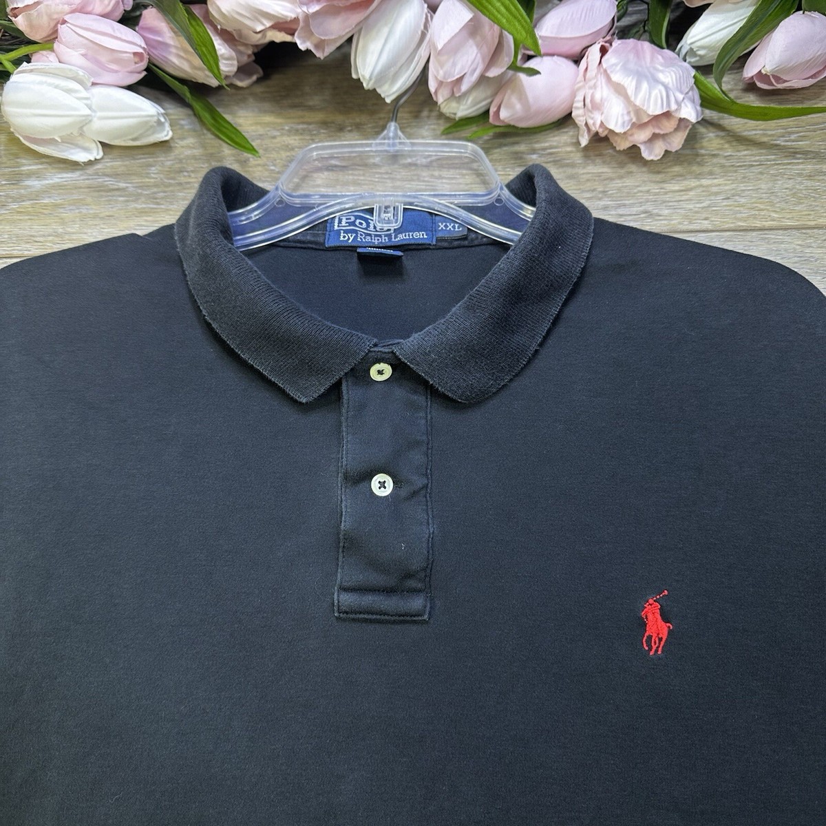 POLO Ralph Lauren Polo T-Shirt 2XL XXL Pony Logo Men's 100% Cotton