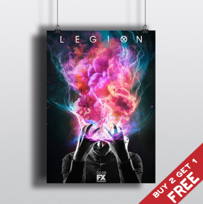 LEGION TV Series Poster Glossy A3 A4 Photo Art Print Home Wall Decor Gift 4 Fans