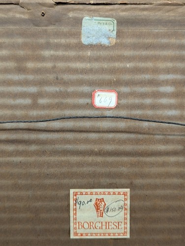 BORGHESE FRAMED PRINT "BACHELORS HALL PLATE 5" 16-1/4" X 19" - Picture 7 of 7