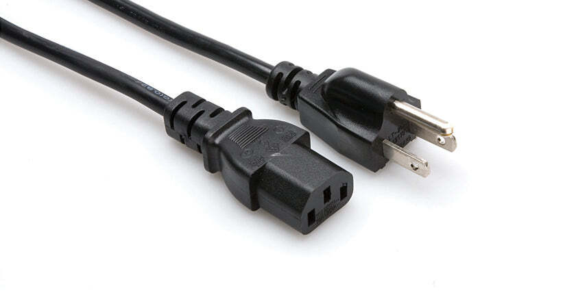 Шнур питания Hosa PWC-143 Iec C13 - Nema 5-15p длиной 3 фута