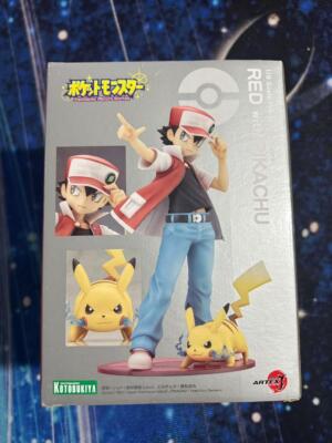 KOTOBUKIYA Pokemon Red with Pikachu ARTFX J 1/8 Scale Figure From