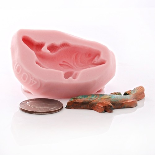 Molde de silicona para peces seguro para alimentos chocolate fondant joyería molde resina de arcilla (400) - Imagen 11 de 11