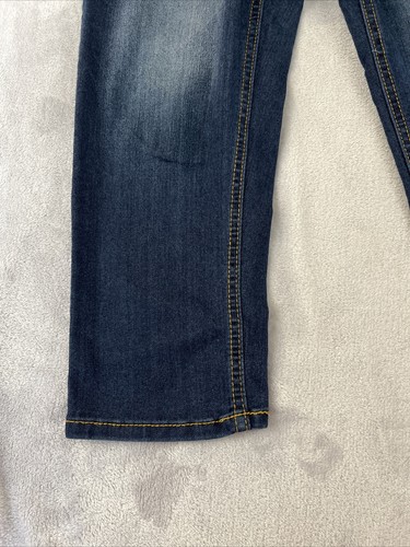 Nobo No Boundaries girls blue straight leg denim jeans size 9 - Picture 2 of 6