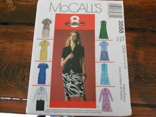 McCalls Sewing Pattern 3588 Un-cut - Misses Size 10-12-14 Lined Jackets & Skirts