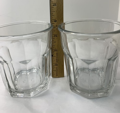 2 Vintage 8 getäfelte alte Mode 12 Oz (bis zum Rand) Gläser Anchor Hocking USA LotB - Bild 8 von 9