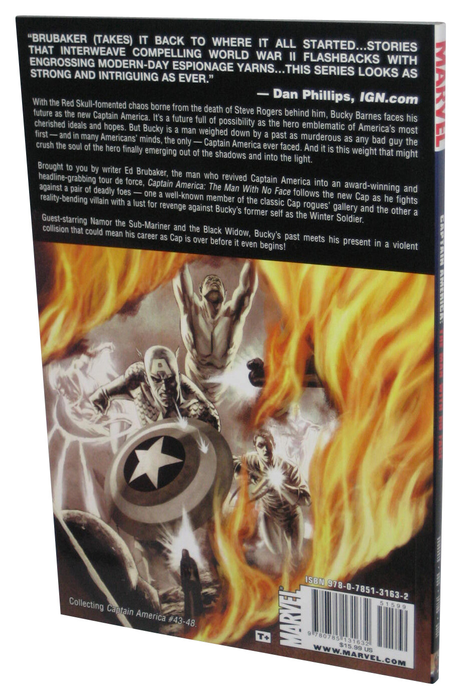 Thumbnail - Marvel Captain America The Man Ohne Gesicht (2009) Taschenbuch