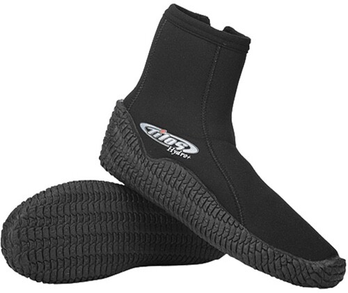 Tilos Titanium Hydro+ Zip Booties 3mm SIZE 4 Brand New | eBay display picture 2