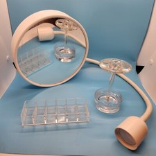 Makeup Mirror Lipstick Organizer Toothbrush Or Makeup Brush Holder LoT of 3