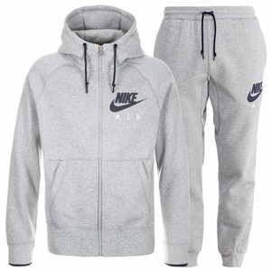 Nike Air Jog Suit Hooded Swoosh Fleece Tracksuit Zip Hoodie for Men Brand New UK | eBay