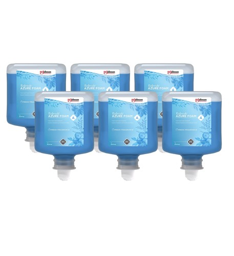SC JOHNSON PROFESSIONAL REFRESH AZURE FOAM HAND SOAP, FRESH APPLE SCENT, 6/case