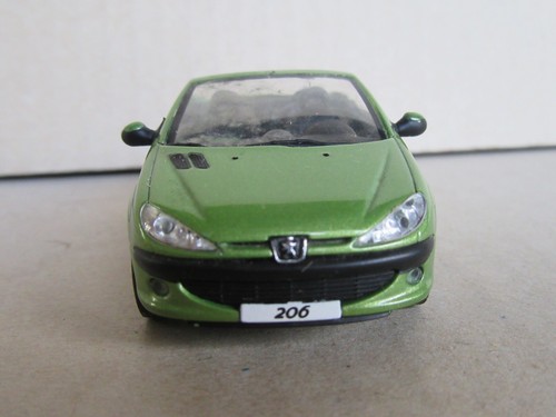 B970 NOREV Ref. 472623 Peugeot 206 Cc 2001 Cabriolet Geöffnet Grün Metallic 1 : - Picture 2 of 11