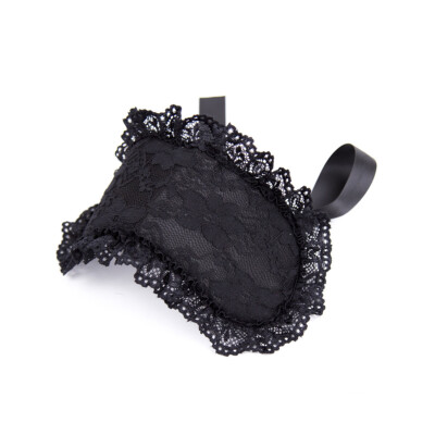 Lace Sponge Eye Mask Sleep Blindfold Masquerade Nightwear Fancy Costume Game