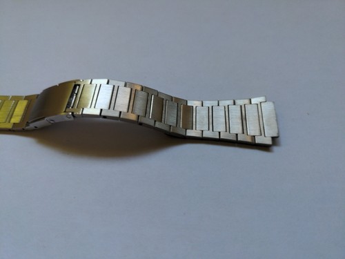 VINTAGE SEIKO QB02A SEAGULL 6030-5170 WATCH BRACELET BAND STAINLESS - Picture 4 of 12