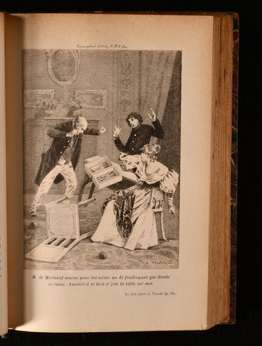 1900-8 4vol Oeuvres Completes de Honore de Balzac French Illustated - Picture 5 of 10