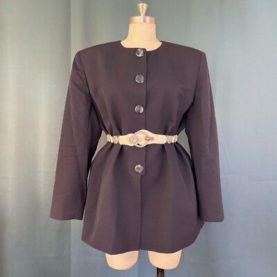 ジャケット・アウター vintage 80s dior cashmere super long Vintage 80s Christian Dior Wool Long Line Suit Jacket (Size 16) | eBay