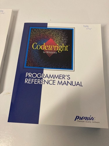 CodeWright Professional Editor for Windows, Complete with diskettes, V3.1h, 1995 - Afbeelding 15 van 19