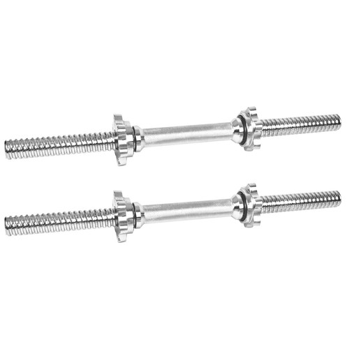 Juego de barras de mancuernas y collares Spinlock estándar de 1 pulgada - Imagen 8 de 8