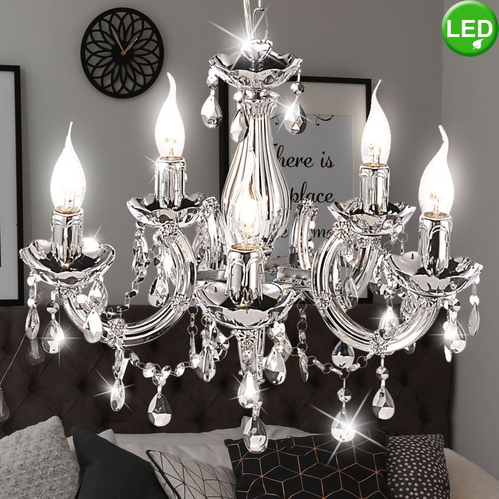 Lujo LED cristal Kron candelabros cromo péndulo colgando techos lámpara iluminación Lujo LED candelabros cristal Kron candelabros LED cromo péndulo colgando techos lámpara iluminación 79f47e