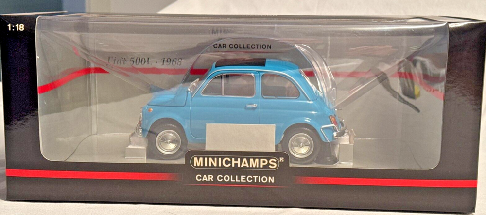 FIAT 500 L, 1968, MINICHAMPS, new, diecast 1/18