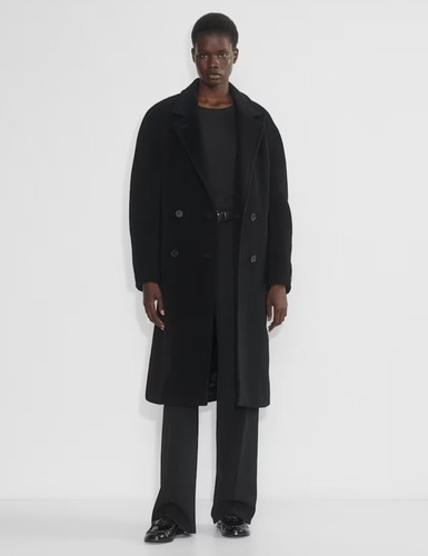 NWT Aritzia BABATON Slouch Camel Hair Black S - Picture 8 of 15