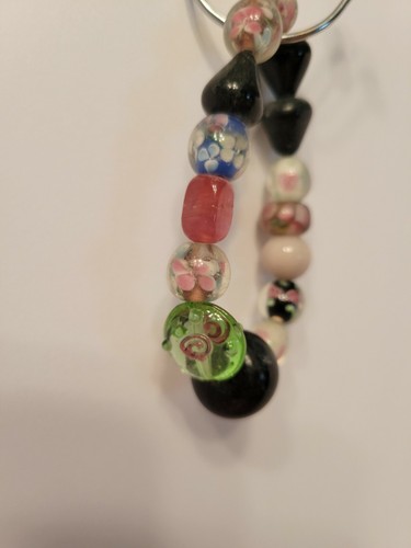 7 Zoll Perlen Stretch Armband Glasperlen Bunt #3 - Bild 2 von 3