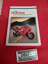 Clymer Honda VFR 800 Interceptor 1998-2000 Motorcycle Repair Manual : M438