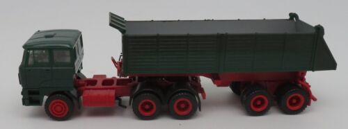 Rara Kibri 1/87 Ho Camion DAF 3300 Turbo Intercooling Semi Rimorchio Basculante - Foto 2 di 10