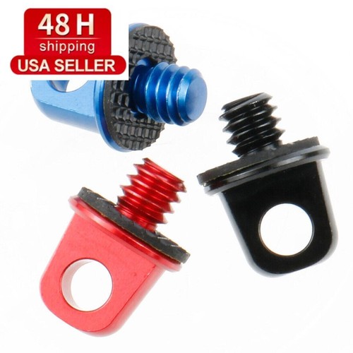 1/4-20 Kamera Schraube 1/4" D-Ring Adapter für Schulter Nackengurt Tasche Neu - Bild 9 von 9