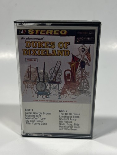 The Phenomenal Dukes of Dixieland Vol 2 Cassette Tape Audio Fidelity