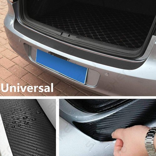 4x Car Door Protector Sill Scuff Cover Sticker Antiscratch 4D Carbon Fiber Strip - Bild 11 von 12