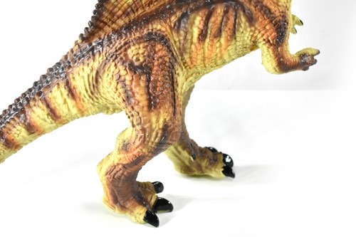 Spinosaurus, Dinosaur Toy, Museum Quality, Hand Painted, Rubber,  24" CWG72 BB20 - Bild 7 von 7