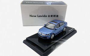 1-64-Shanghai-Volkswagen-Original-Alloy-car-model-NEW-Lavida-Gift-collection
