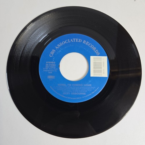 Ozzy Osbourne "Mama, I'm Coming Home" 45 sehr guter Zustand + getestet Jukebox selten 1991