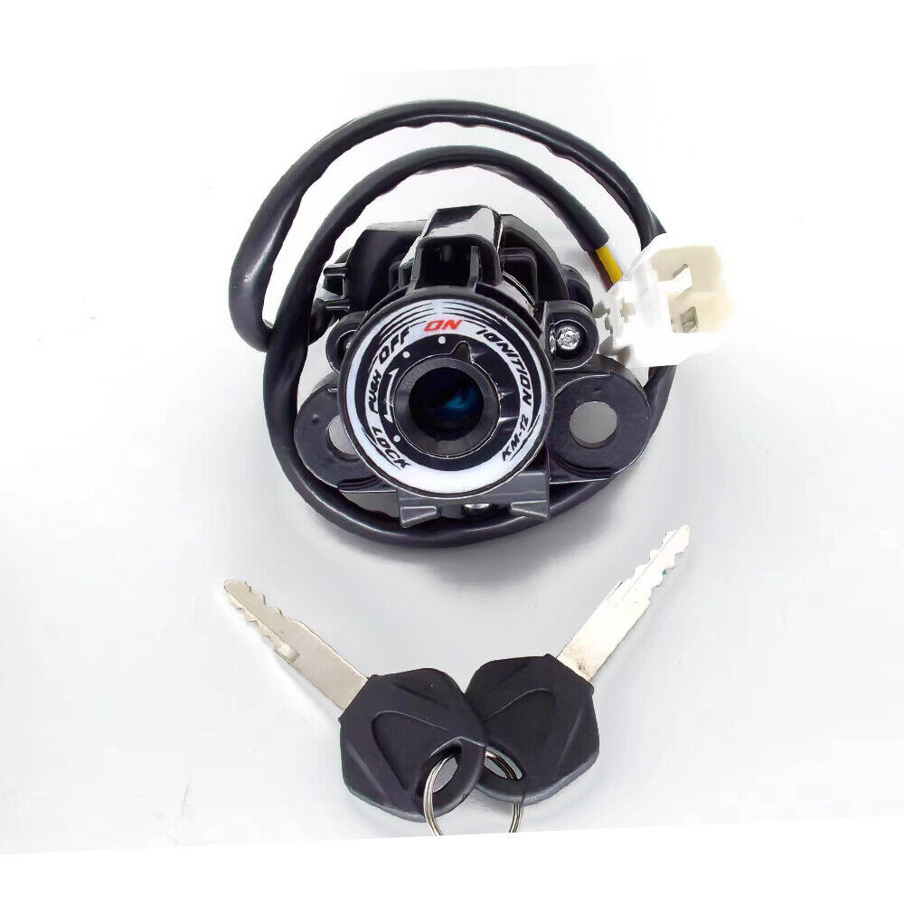 NintendoSwitchグレー4/17 For Kawasaki Ninja 650 Z650 2017-2023 Ignition Switch Lock