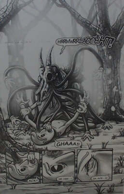 Mare Hollow: The Shoemaker #1 - Page 14 - Black - Comic Printer Plate - PRESSWOR