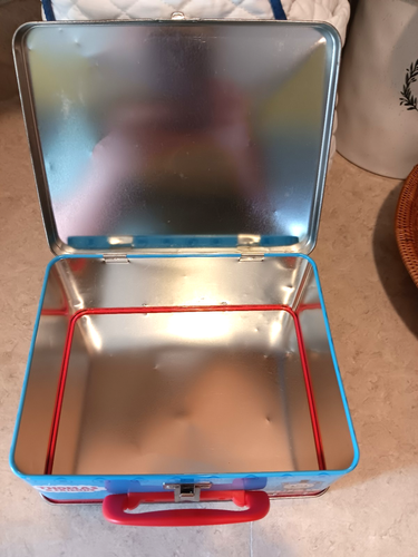 Thomas & Friends Back To School Tin Lunch Box Thomas the Train Engine Plus More - Picture 6 of 11