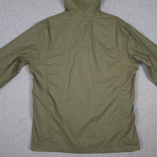 Columbia Jacket Mens Large Green Omni Tech Watertight II Rain Hiking Lightweight - Picture 8 of 12