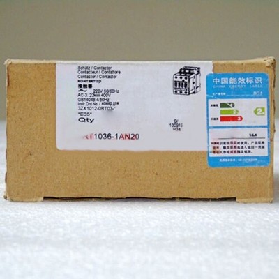 50A 22kW 220V AC 50/60Hz Contactor In Box 3-Pole For   3RT1036-1AN20 *cc
