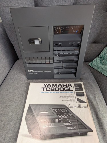 Rare Ski Slope YAMAHA TAPE DECK TC 800 GL designed by MARIO BELLINI Fully Workin - Picture 18 of 24