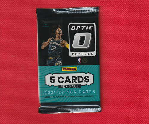 2021-22 Donruss Optic -- 5 Card NBA Blaster Pack - Bild 1 von 2