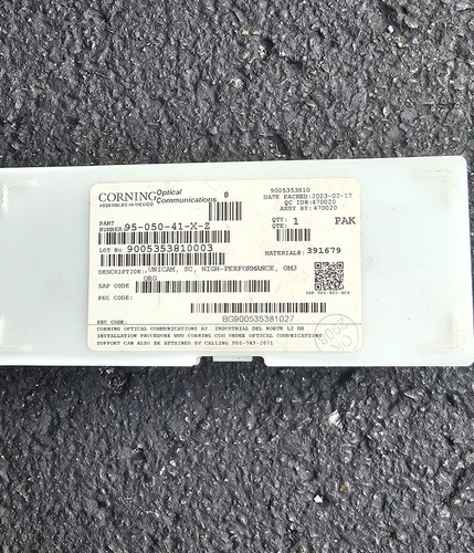 Corning UniCam Pretium - Network connector SC MM OM3/OM4 Quantity 13 - Afbeelding 2 van 2