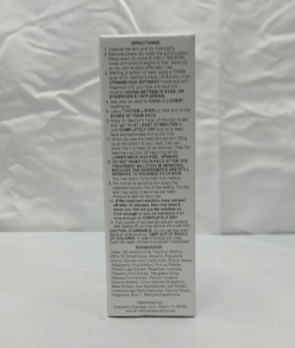 Dr. Sevinor Skincare Solutions Plastischer Chirurg Face Lift Lösung 4 Unzen * Versiegelt - Bild 5 von 11