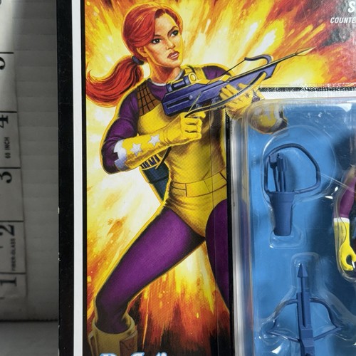 Super7 - G.I. Joe - Reaction Figuren - Scarlett (DIC Purple) [neues Spielzeug] Action - Bild 14 von 24