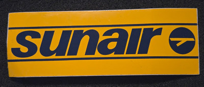SUNAIR   Sticker / Aufkleber   *aus Sammlung* 928