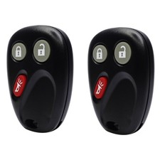 2Pcs 3-Button Keyless Entry Remote Kit For Chevrolet For GMC Yukon/Sierra 03-07